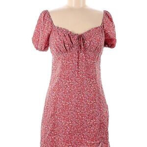 Floral Puff Sleeve Dress